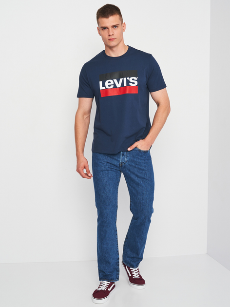 Джинси Regular Fit чоловічі Levi`s 00501-0114 31-34 Сині (5412456008342) - зображення 3