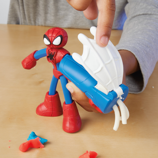 Zestaw kreatywny z masą plastyczną Hasbro Play-Doh Marvel Przygody bohaterów (G0333) - obraz 7