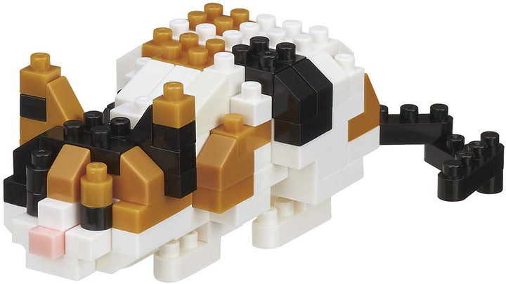 Zestaw do zabawy Nanoblock Kot Calico 140 elementów NBC-265 (4972825210802) - obraz 1