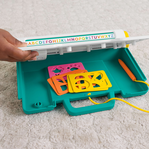 Tablica-tablet Fisher-Price Rysujemy i uczymy się (JDL70) (0194735287000) - obraz 3