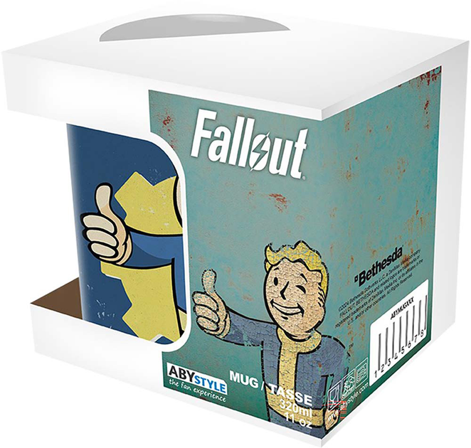 Kubek ABYstyle Fallout Vault Boy 320 ml Niebieski (ABYMUGA526) - obraz 4