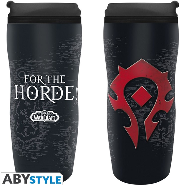 Kubek termiczny ABYstyle World of Warcraft For the Horde 355 ml (ABYTUM014) - obraz 3