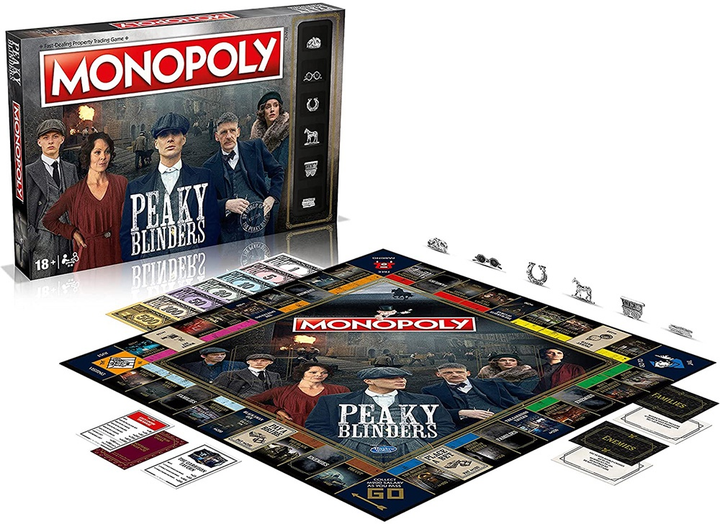 Настільна гра Winning Moves Monopoly: Peaky Blinders Гострі картузи (Англійська версія) (WM01739-EN1-6) (5036905044837) - зображення 4