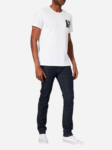 Jeansy slim fit męskie Levi`s 04511-1786 31-34 Granatowe - obraz 3