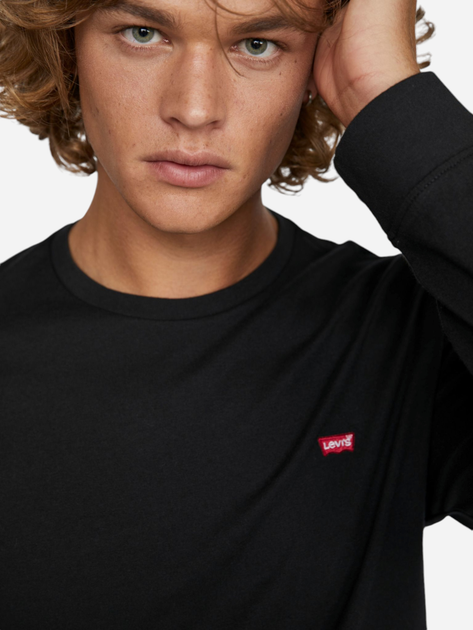Longsleeve męski Levi's Ls Original Hm 72848-0009 L Czarny (5400816653264) - obraz 4