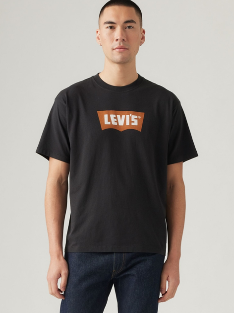 Koszulka męska bawełniana Levi`s 000RY-0004 L Czarna - obraz 1