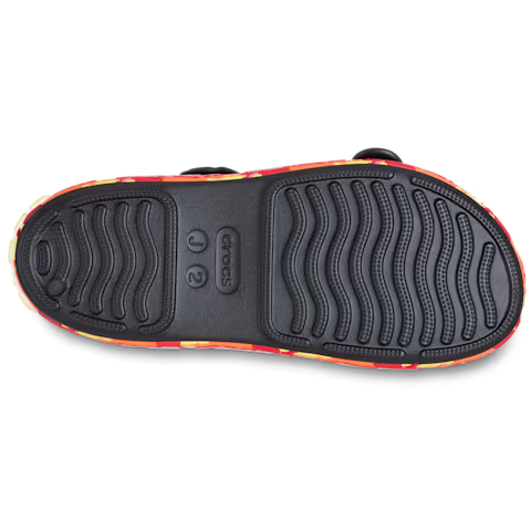 Дитячі сандалії для хлопчика Kids’ Crocband™ Cruiser Flames Sandal Black (23/24, чорний) - Фото 4 Дитячі сандалії для хлопчика Kids’ Crocband™ Cruiser Flames Sandal Black (23/24, чорний) - изображение 4