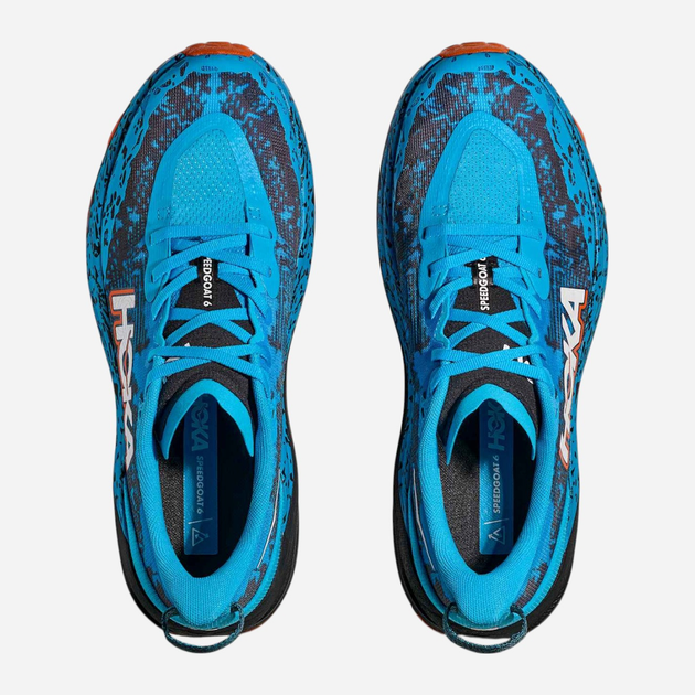 Чоловічі кросівки для бігу HOKA ONE ONE Speedgoat 6 1147791-SWRD 42 (8.5US) Блакитні (198605136825) - зображення 7