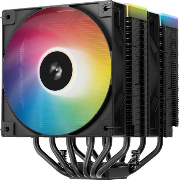 Chłodzenie DeepCool AG620 ARGB V2 Black (R-AG620-BKAMMN-GJD) - obraz 2