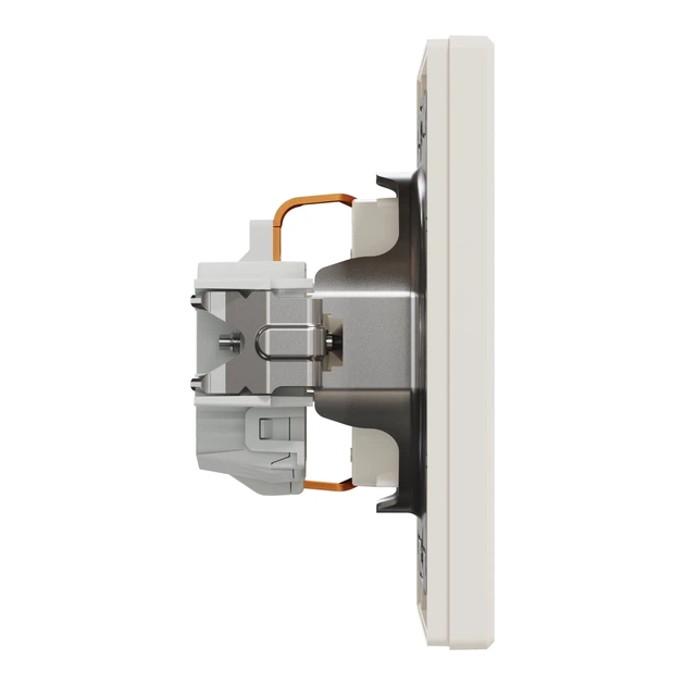 Розетка Schneider Electric Asfora с заземлением кремовая EPH2900123 - изображение 4