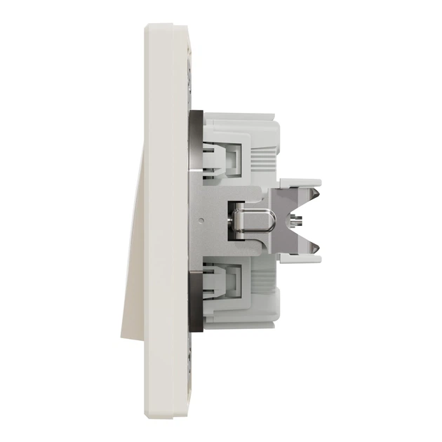 Выключатель одноклавишный Schneider Electric Asfora кремовый EPH0100123 - изображение 4