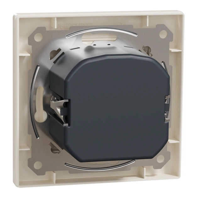 Светорегулятор поворотный Schneider Electric Asfora 370 Вт кремовый EPH6800123 - Фото 3 Светорегулятор поворотный Schneider Electric Asfora 370 Вт кремовый EPH6800123 - изображение 3