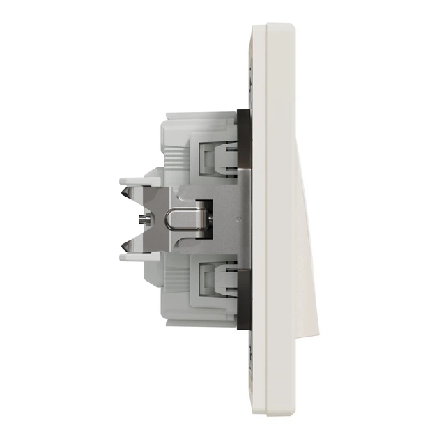 Выключатель одноклавишный Schneider Electric Asfora с подсветкой кремовый EPH1400123 - изображение 5