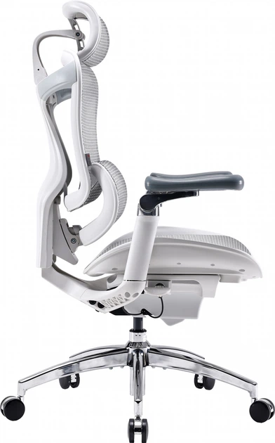 Fotel biurowy SIHOO DORO C300 Pro Mesh White (DORO-C300-PRO-M102) - obraz 3