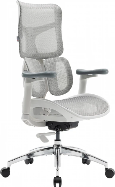 Fotel biurowy SIHOO DORO S100 Mesh White (S100-M302) - obraz 5