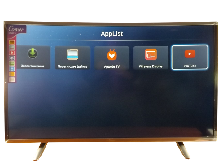 Телевизор COMER 39 Smart HD (E39DU1100) Изогнутый - зображення 2