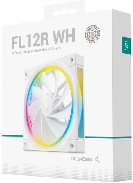 Wentylator DeepCool FL12R White (R-FL12R-WHAPN1-G) - obraz 6