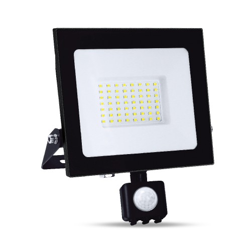 Светодиодный прожектор 50Вт с датчиком движения Ardero LL-2050ARD 50W LED 4500Lm 6500K 198х183х79мм IP65 - изображение 2