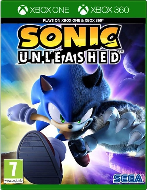 Гра Xbox 360/Xbox One Sonic Unleashed (Blu-ray диск) (5055277003792) - зображення 1
