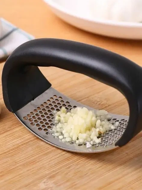 Пресс для чеснока ручной Garlic Press D-1229 нержавейка - Фото 3 Пресс для чеснока ручной Garlic Press D-1229 нержавейка - изображение 3