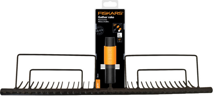 Граблі для газону Fiskars QuikFit 58 см (5905568540331) - зображення 2