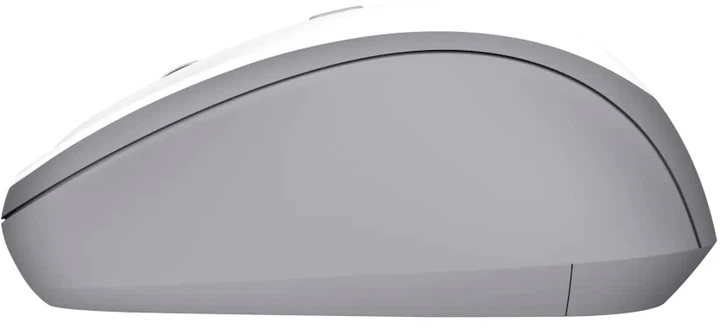 Mysz Trust Yvi+ Silent Wireless/Bluetooth Mouse White-Grey (TR25513) - obraz 3