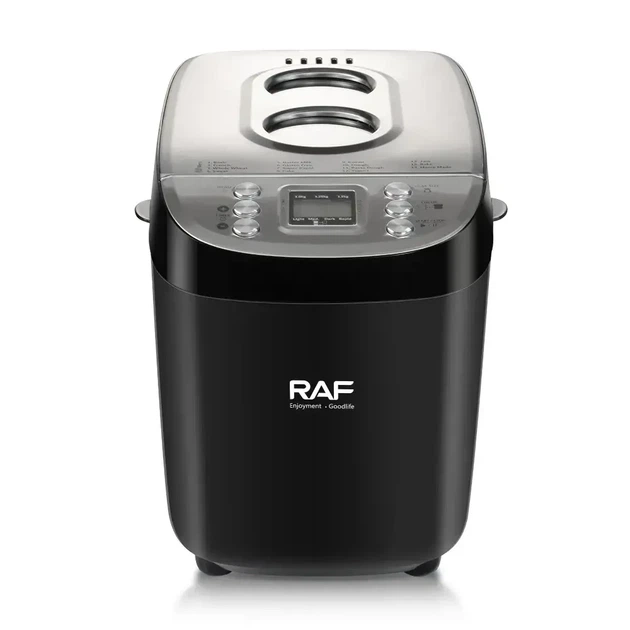 Високоякісна домашня хлібопічка RAF дисплей 850W - зображення 4