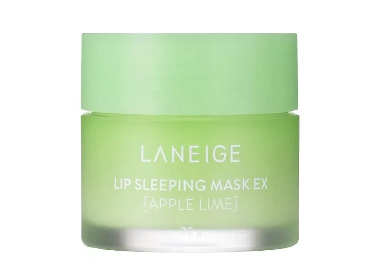 Ночная маска для губ с ароматом яблока и лайма Laneige Lip Sleeping Mask EX Apple Lime 20г - Фото 1 Ночная маска для губ с ароматом яблока и лайма Laneige Lip Sleeping Mask EX Apple Lime 20г - изображение 1
