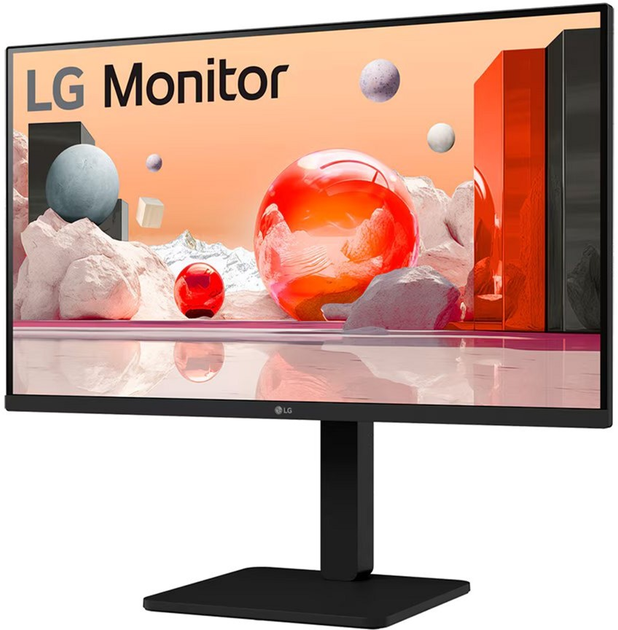 Монітор 24” LG 24BA450-B - зображення 2