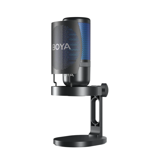 Микрофон BOYA K3 с шумоподавлением и RGB-подсветкой - Фото 1 Микрофон BOYA K3 с шумоподавлением и RGB-подсветкой - изображение 1