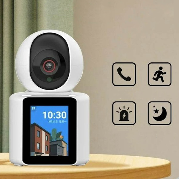 IP-камера видеонаблюдения с двусторонним видеозвонком Smart Al Camera - Фото 2 IP-камера видеонаблюдения с двусторонним видеозвонком Smart Al Camera - изображение 2
