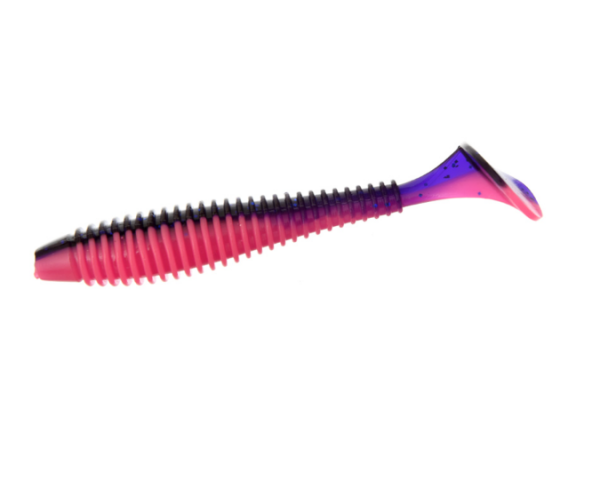 Виброхвост Flagman MYSTIC FISH FAT 3.3" #0526 Violet/Pink - Фото 1 Виброхвост Flagman MYSTIC FISH FAT 3.3" #0526 Violet/Pink - изображение 1