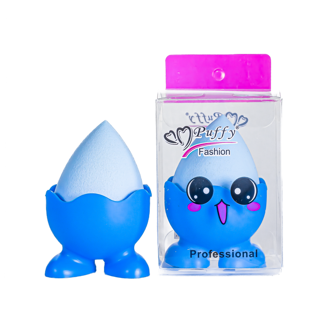 Спонж для нанесения макияжа Puffy капля на силиконовой подставке - Фото 7 Спонж для нанесения макияжа Puffy капля на силиконовой подставке - изображение 7
