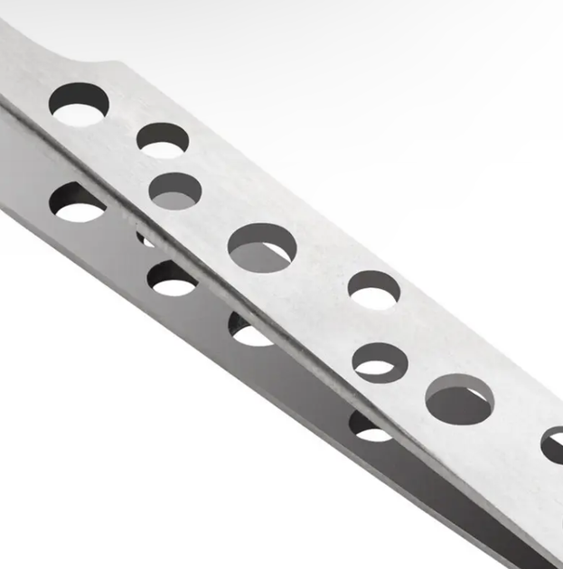 Пинцет загнутый Vetus с перфорацией, длина 125 мм, антимагнитный - Фото 3 Пинцет загнутый Vetus с перфорацией, длина 125 мм, антимагнитный - изображение 3
