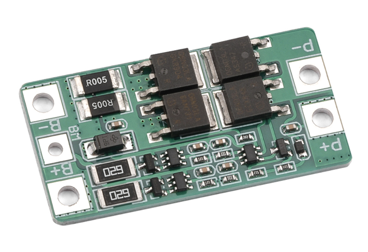 Плата защиты BMS 2s 6.4В 10А LiFePO4 с балансировкой - Фото 3 Плата защиты BMS 2s 6.4В 10А LiFePO4 с балансировкой - изображение 3