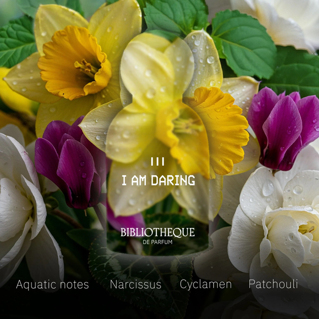 Набір мініатюр для жінок Bibliotheque de Parfum Discovery Парфумована вода I Am Free 2 мл + I Am Loved 2 мл + I Am Daring 2 мл + I Am Tender 2 мл + I Am Worthy 2 мл + I Am A Dreamer 2 мл + I Am Sensual 2 мл + I Am A Winner 2 мл (4820271430728) - зображення 7