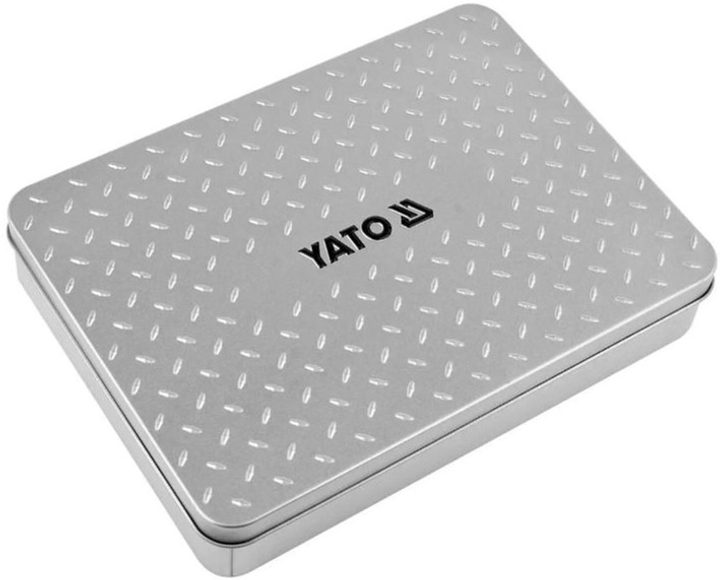 Викрутка акумул. з набором біт YATO Li-Ion 3.6 В 450 мАгод LED-підсвітка HEX-1/4" CrV 39 шт. + кейс (YT-27930) - зображення 1