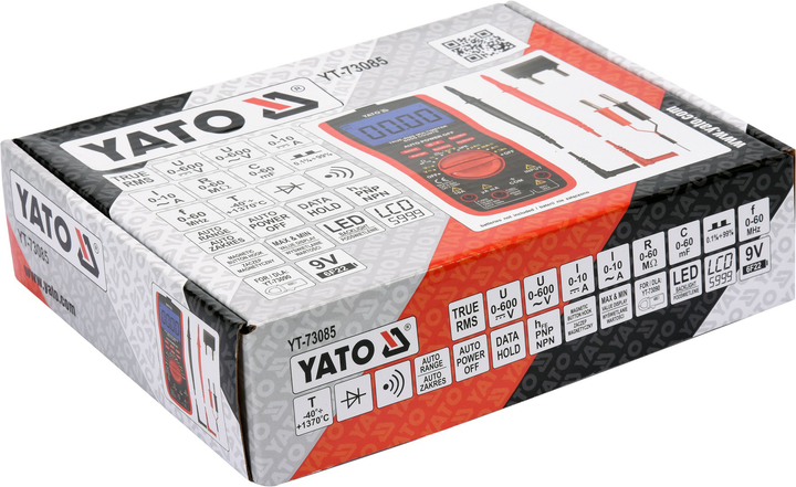 Miernik cyfrowy YATO YT-73085 - obraz 4