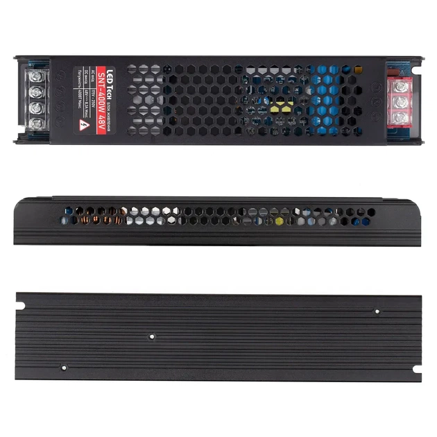 Блок питания LEDTech 48V 8.3А 400W премиальная тонкая серия "SNT" - изображение 2
