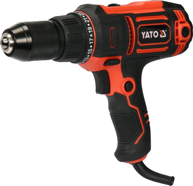 Дриль-шуруповерт мережевий YATO YT-82060 - зображення 1