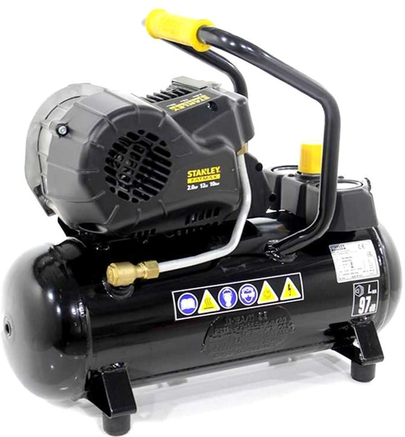 Kompresor z pompą hybrydową Stanley Fatmax 12L 10 bar (FMXCM0043E) - obraz 4