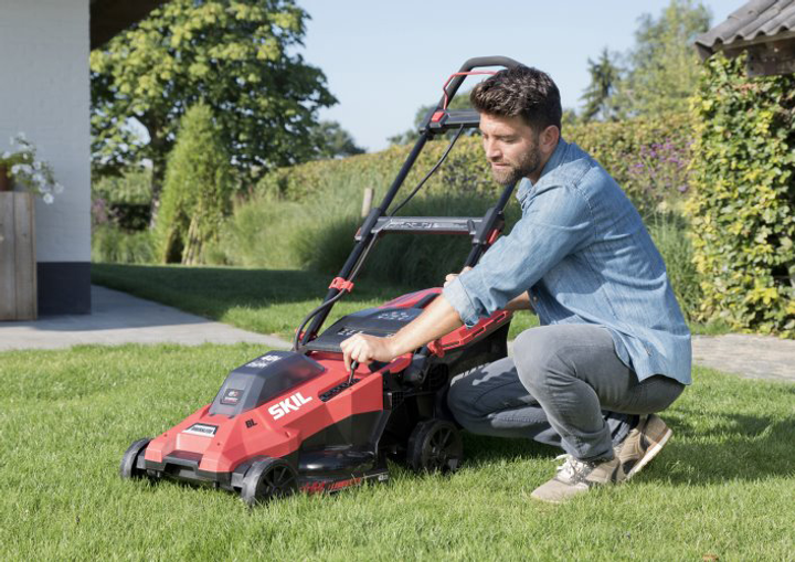 Газонокосарка акумуляторна Skil Brushless 0140 BA (11073100101) - зображення 13