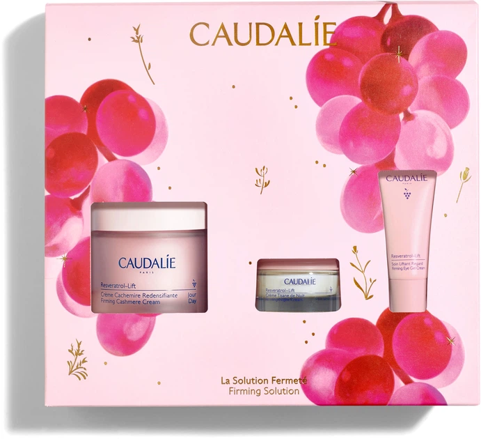 Набор Caudalie Resveratrol Lift Set 2025 Крем Кашемир 50 мл +