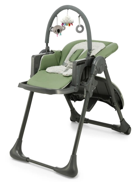 Krzesełko do karmienia Kinderkraft Tummie Green (KHTUMM00GRE0000) (5902533925032) - obraz 2