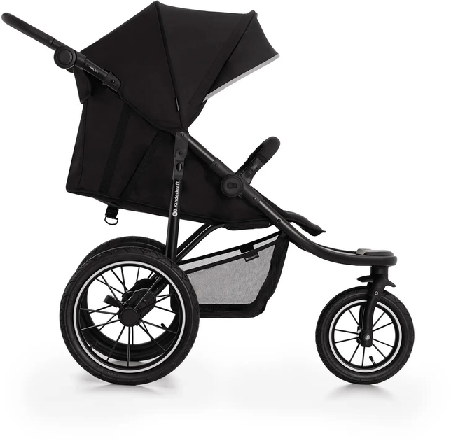 Wózek spacerowy KinderKraft Helsi 2 Black (KSHELS02BLK0000) (5902533926046) - obraz 6