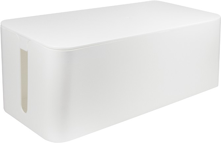Organizer kabli Logilink Cable Box Big White (KAB0063) - obraz 1