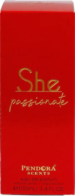 Парфумована вода для жінок Paris Corner Pendora Scents She Passionate 100 мл (6295587447117) - зображення 2