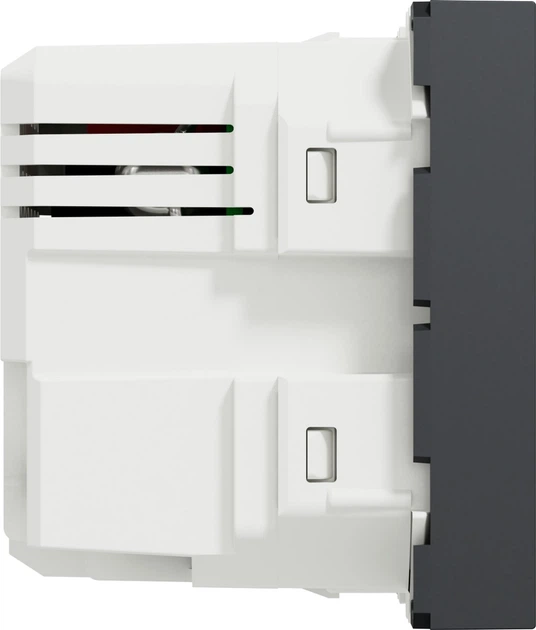 Розетка USB Schneider Electric Unica New подвійна A+C антрацит NU301854 - Фото 2 Розетка USB Schneider Electric Unica New подвійна A+C антрацит NU301854 - изображение 2