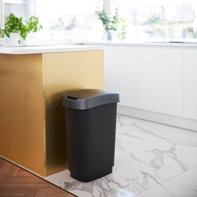 Відро для сміття Rotho Twist 50 L  (7610859135421) - зображення 4