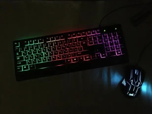 Игровая клавиатура и мышь UKC ZEUS M710 с подсветкой - изображение 2